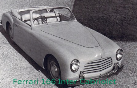 Ferrari 166 Inter Stabilimenti Farina